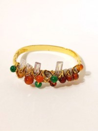 Shakil Ismail, Bracelets, Stone - Zircon & Akik, Designer Jewelry, AC-SKL-236
